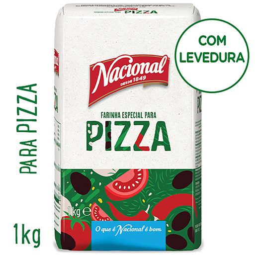 NACIONAL Farinha especial para Pizza 1 kg