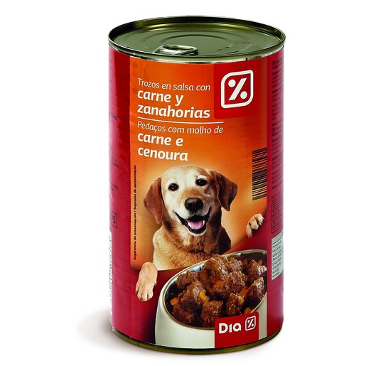 DIA Paté de Carne E Cenoura Para Cão 1,25 kg