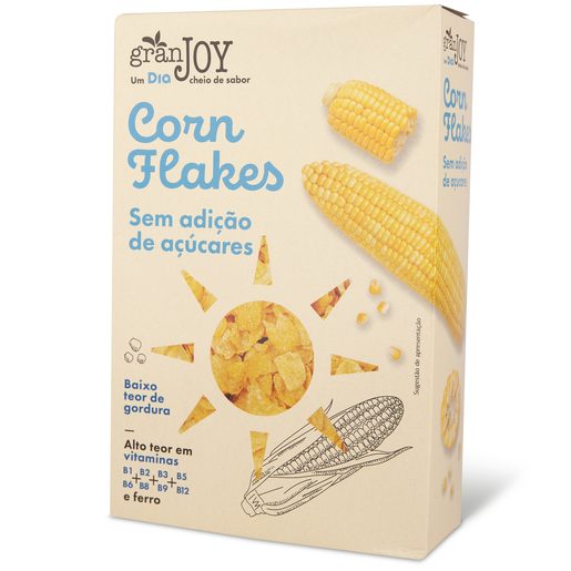 DIA GRANJOY Corn Flakes Sem Adição de Açúcares 375 g