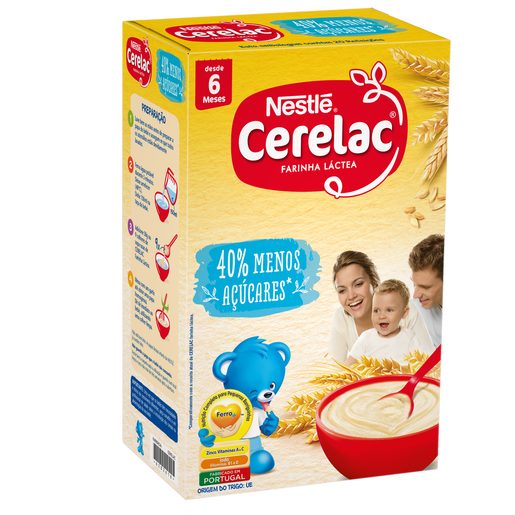 CERELAC Papa Infantil Láctea 40% Menos Açúcares 900 g CERELAC Papa Infantil Láctea 40% Menos Açúcares 900 g