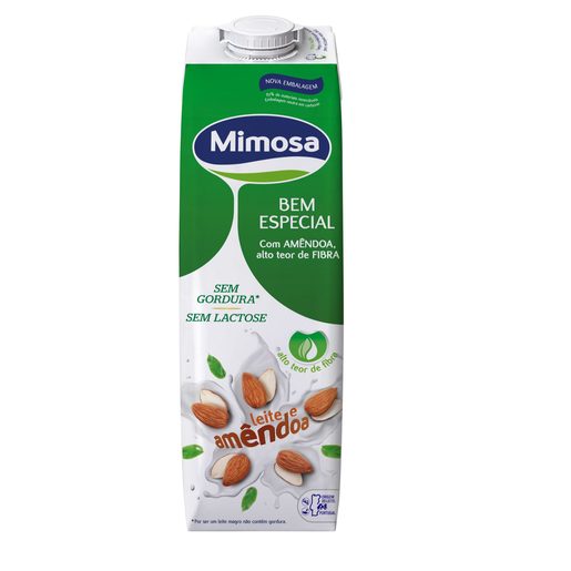 MIMOSA Leite Equílibrio Amêndoa 1 L