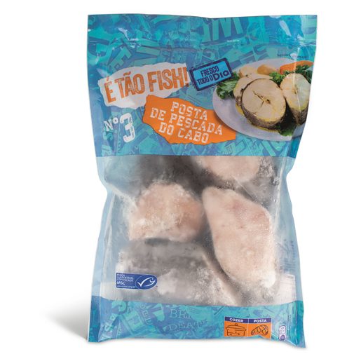 DIA É TÃO FISH! Posta de Pescada para Cozer 600 g DIA É TÃO FISH! Posta de Pescada para Cozer 600 g