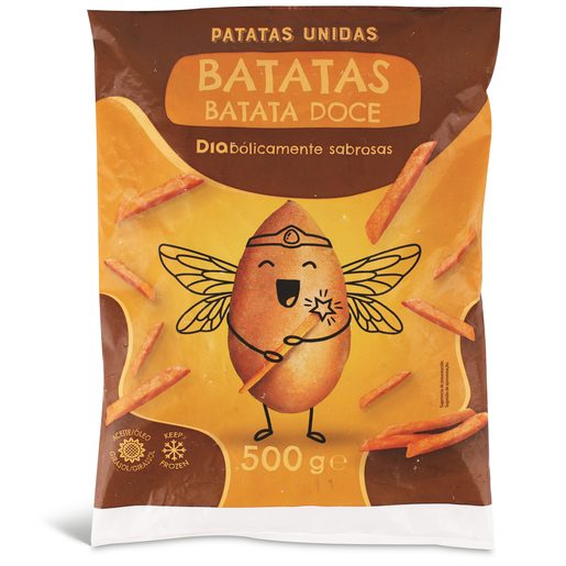 DIA BATATAS UNIDAS Batata Doce Congelada 500 g