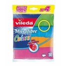 VILEDA Pano Microfibras Colors 4 Un