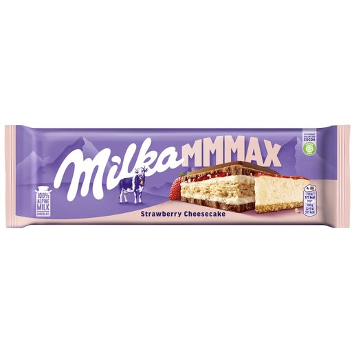 MILKA Tablete Chocolate Cheesecake Morango 300 g